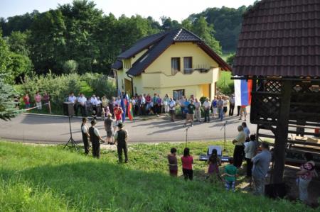 KNOBLEHARJEVO 2012 - Otvoritev novega vodovoda Zavinek, Stara vas in Hrastulje ter izgradnja kanalizacije